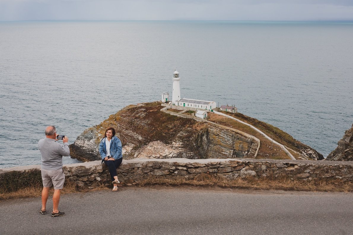 Tourists Stop For A Picture — SOUTH STACK, ANGLESEY