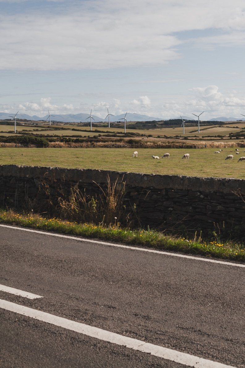 New Energy Infrastructure, With Wylfa Beyond The Ridge. — BETWEEN CEMAES AND AMLWCH, ANGLESEY