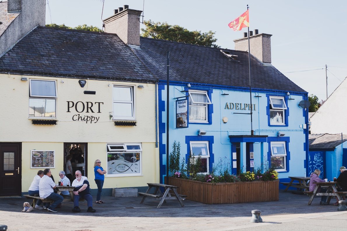 Port Chippy And The Adelphi. Friday Evening. — AMLWCH, ANGLESEY